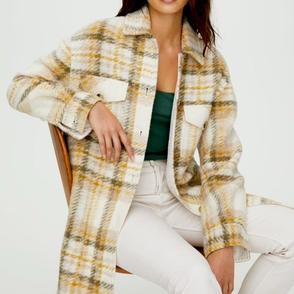 Aritzia Wilfred Free Ganna Shirt Jacket